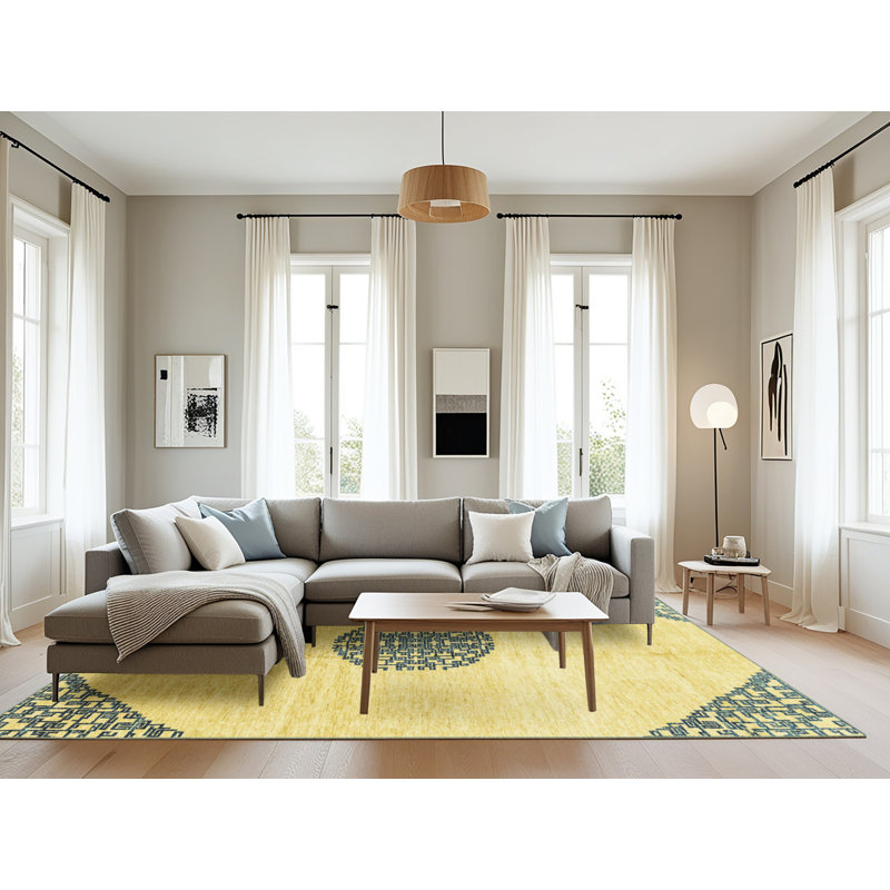 Tapis abstrait moderne 3407, Rectangle 8 pi x 12 pi