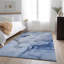 Premium Machine Washable Cerrito AMF521 Blue Rug-103944544