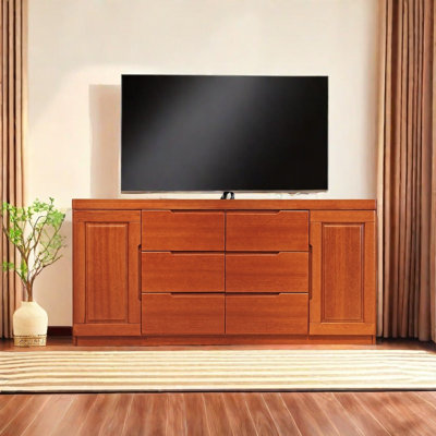Modern new Chinese bedroom TV cabinet