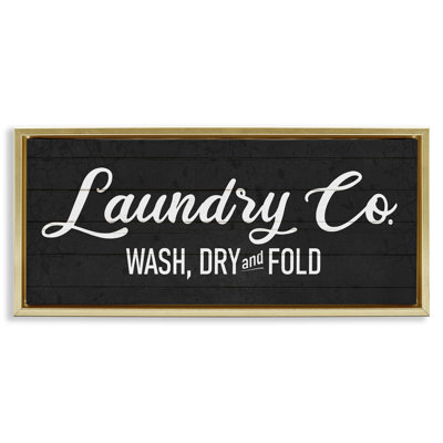 Enseigne Rustic Laundry