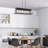 Brixtyn 5 - Light Matte Black Square/Rectangle Pendant