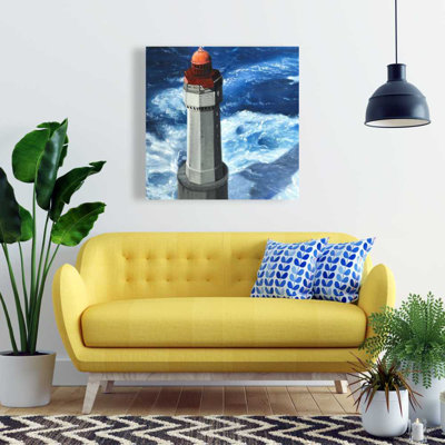 The headlight of jument - Hyperrealist Gray Canvas Decor