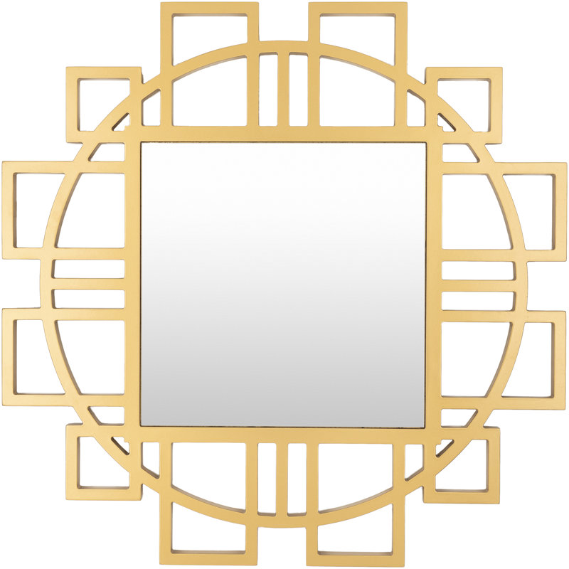 Engineered Wood Flat Wall Mirror