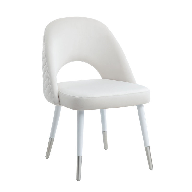Chaise de salle à manger moderne, ensemble de 2 meubles
