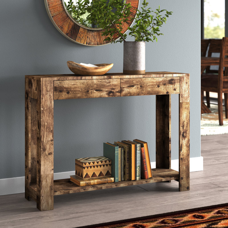 Sardinia 40'' Console Table, Brown