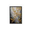 Ensemble de 3 panneaux décoratifs élégants en bois aggloméré, cadre en bois massif, 13,4 x 19,3 x 0,6 pouces | Œuvre d'art 100% MDF avec impression numérique | Parfait pour le salon, la chambre à coucher et le bureau, design élégant et moderne
