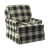 Belmont Boucle Cotton Swivel Armchair