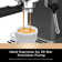 Slim Espresso Machine With Milk Frother Steam Wand,Pump Semi Automatic Espresso Coffee Machine For Home Cappuccino & Latte Maker
