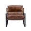 Gerani Faux Leather Armchair-87378099