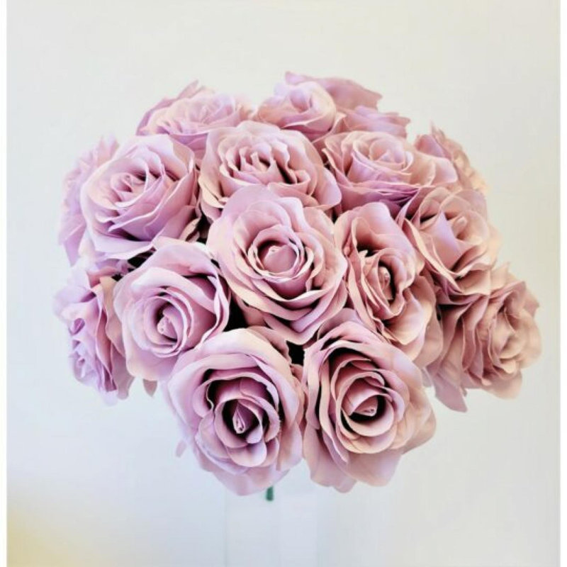 Fleur artificielle rose, Mauve