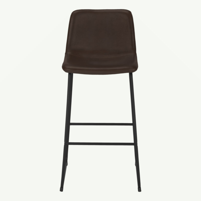 Chaise de bureau, hauteur de bar, debout, bureau d'ordinateur, bureau, Brown/Black