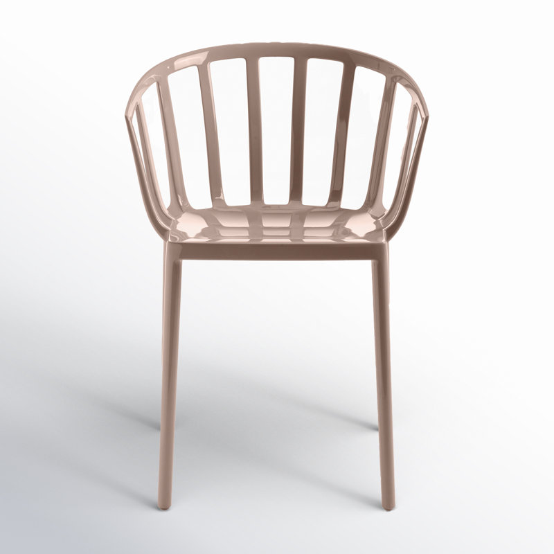 Venice Outdoor Dining Armchair, Taupe