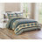 Microfiber Multicolor Southwestern Tribal Aztec Comforter Set-2114744446-2134750389