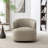 Tybias Faux Leather Swivel Barrel Chair-1067787885