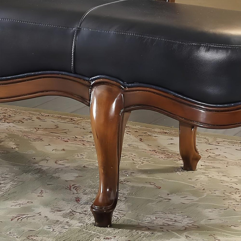 Chaise paresseuse en bois de bouleau, Orienté à gauche (vu de face)