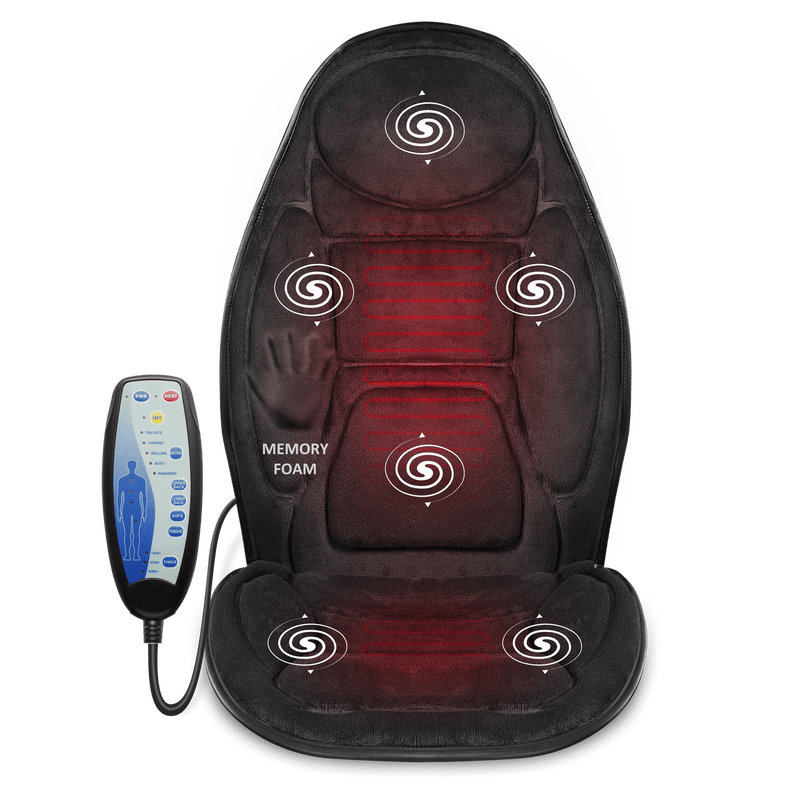 Coussin de siège de massage Inbox Zero Vibration Mousse à mémoire de forme, SL-262M