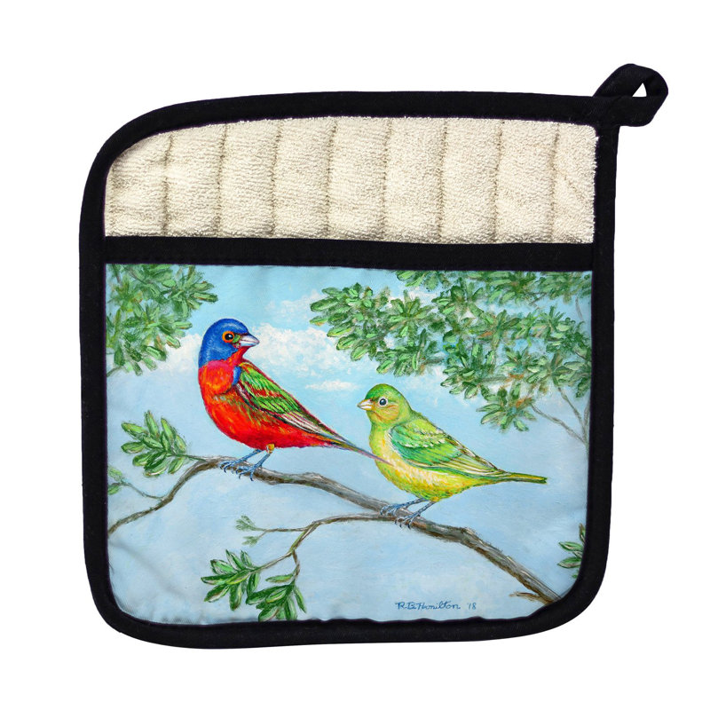 Cuisinier poignée de paires d’intérieurs de buntings betsy drake