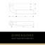 Select Round Privacy (Bed & Bath) Door Lever with Round Rosette-354860016-354860001