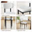 Table de salle à manger ronde en bois avec 4 pieds-93657289-93657291-93657286