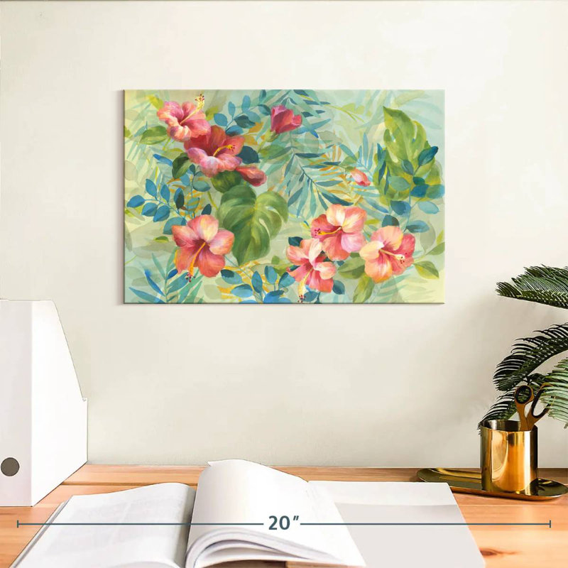 Jardin d'hibiscus Harnek, H 8 po x l 12 po