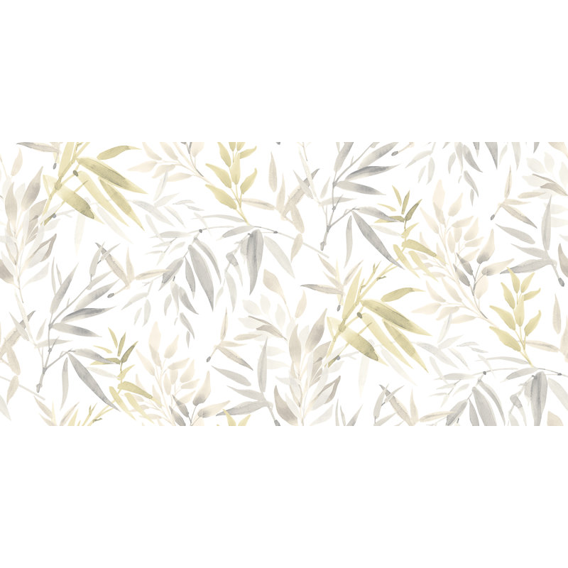 Papier peint peint avec auvent peint, Beige