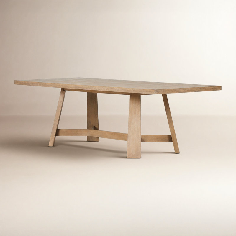 Munich Dining Table, Light Brown
