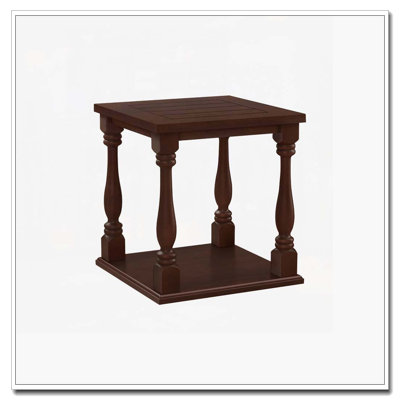 Table d'appoint avec rangement à 2 niveaux, table de bout, table d'appoint et table de chevet