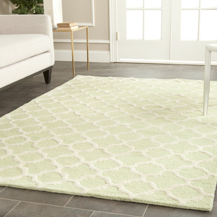 Kaniel Geometric Wool Hand Woven Area Rug