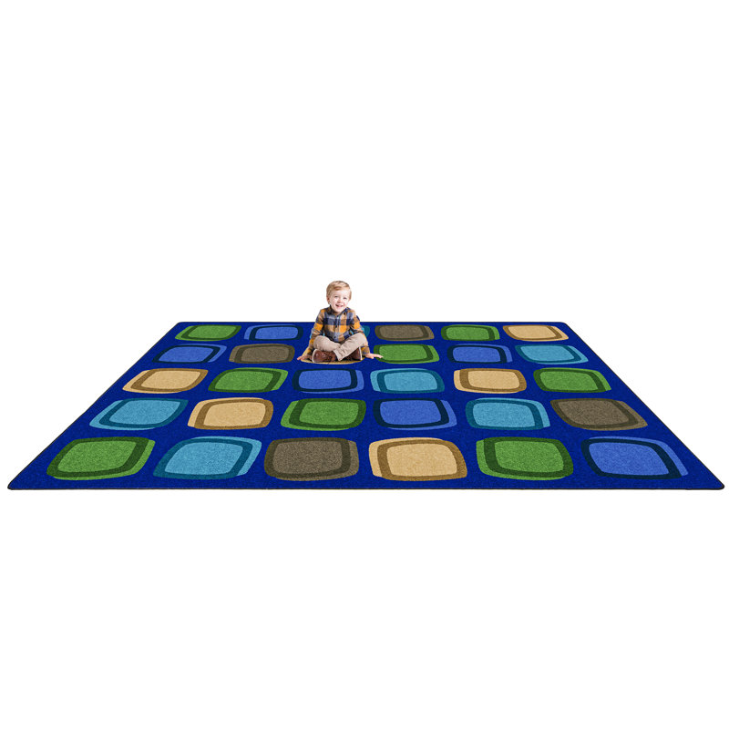 Tapis Kid Essentials Harmony Blocks, Rectangle 7 pi 8 po x 10 pi 9 po
