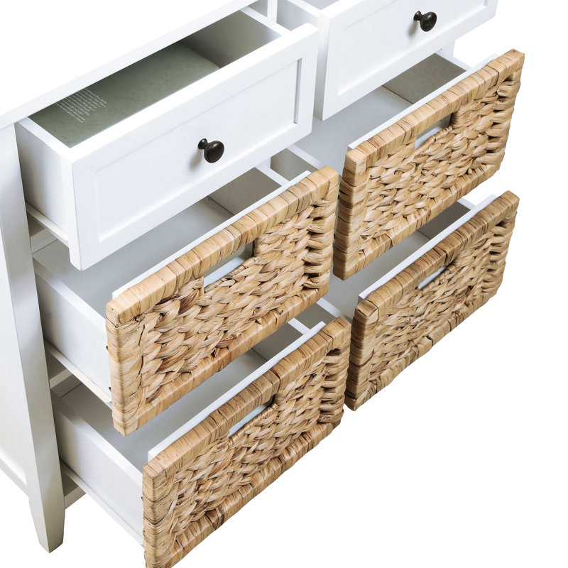 Armoire blanche 6 avec cadre pour la décoration de l'espace principal