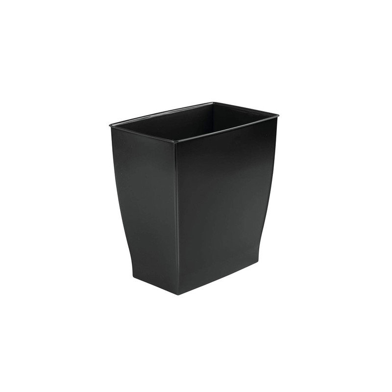 LIKOBI Plastic Rectangular Trash, Waste Basket Garbage Can for Bathroom ...