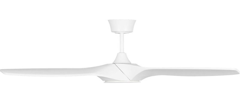 Selen Smart LED Ceiling Fan, 52" Wide, Matte White, Matte White