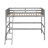 Solid Wood Loft Bed with Ladder, Sturdy and Practical Solution for Efficient Use of Space-383954058