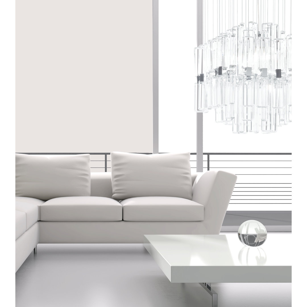 Crystal pendant light 1-light