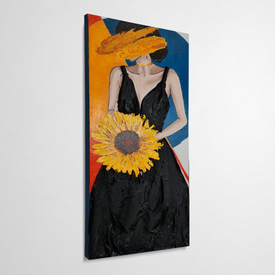 Elena - Wrapped Canvas Painting