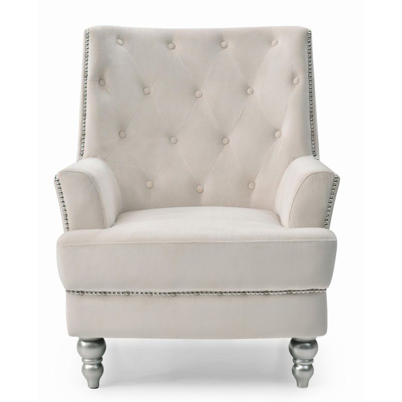 Chaise capitonnée, fauteuil élégant pour la maison