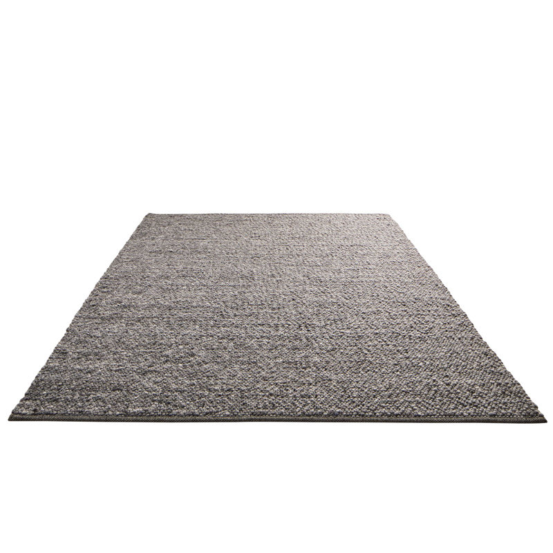 Areena Solid Colour Hand Woven Flatweave Area Rug, Rectangular 70 x 130cm