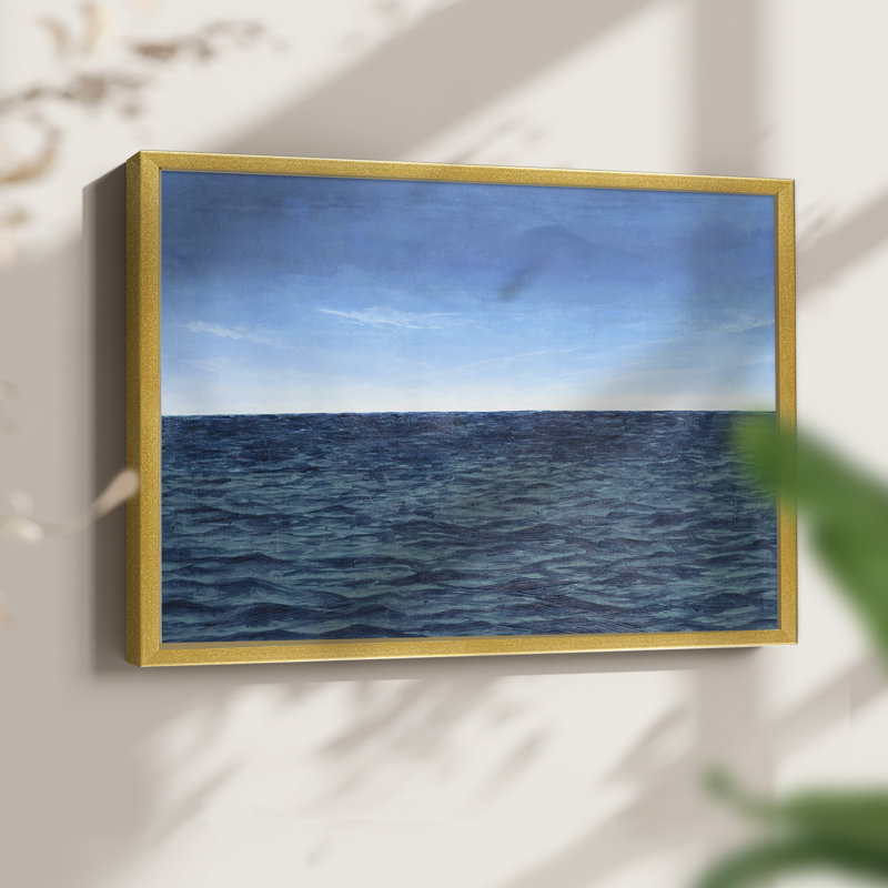 Open Water II -Framed Print - Restickable