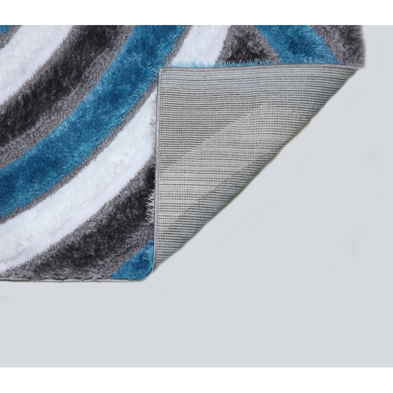 Abstract Rug, Runner 2' x 7'
