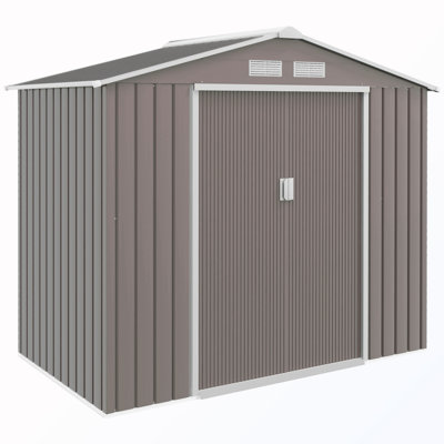Remise de rangement extérieure avec toit incliné
