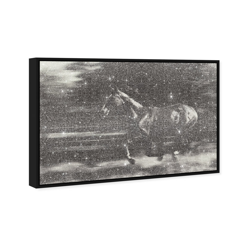 Velocity Unbound Print by Oliver Gal, 55"H x 37"W, Black Floater Frame