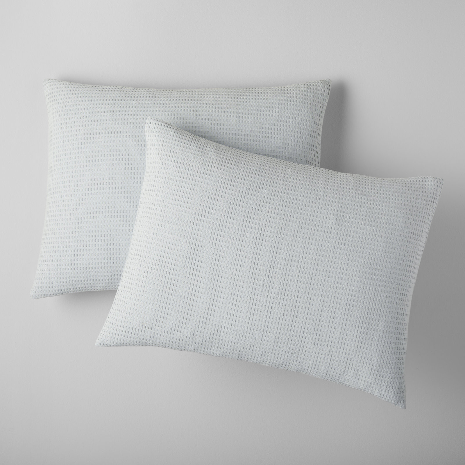 Felix Cotton Pillow Sham, King, Stormy Blue