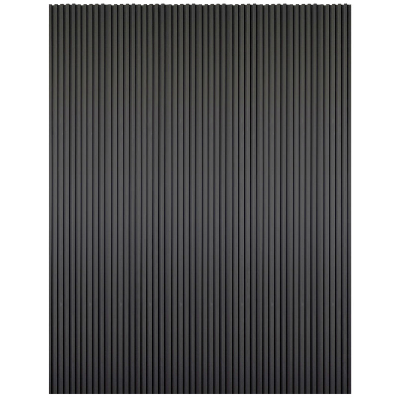 4,76 po x 94 po Panneaux muraux Shiplap en satin (paquet de 10), Gris fumé