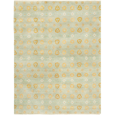 Rectangle Rectangle 6' X 9' Wool Area Rug