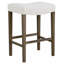 Upholstered Stool with Solid Wood Frame-194066133-194066134