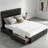 Queen Bed Frame with 4 Underbed Drawers, Modern Platform Bed with Headboard-748784092-748784094