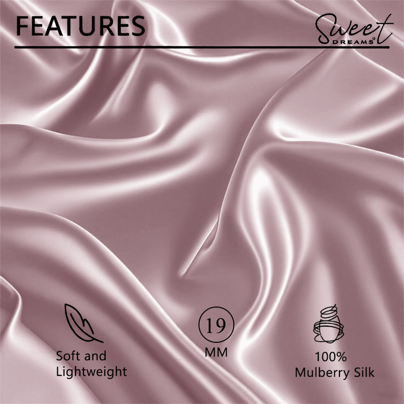 Sweet Dreams Machine Woven Oxford Pillowcase, Blush
