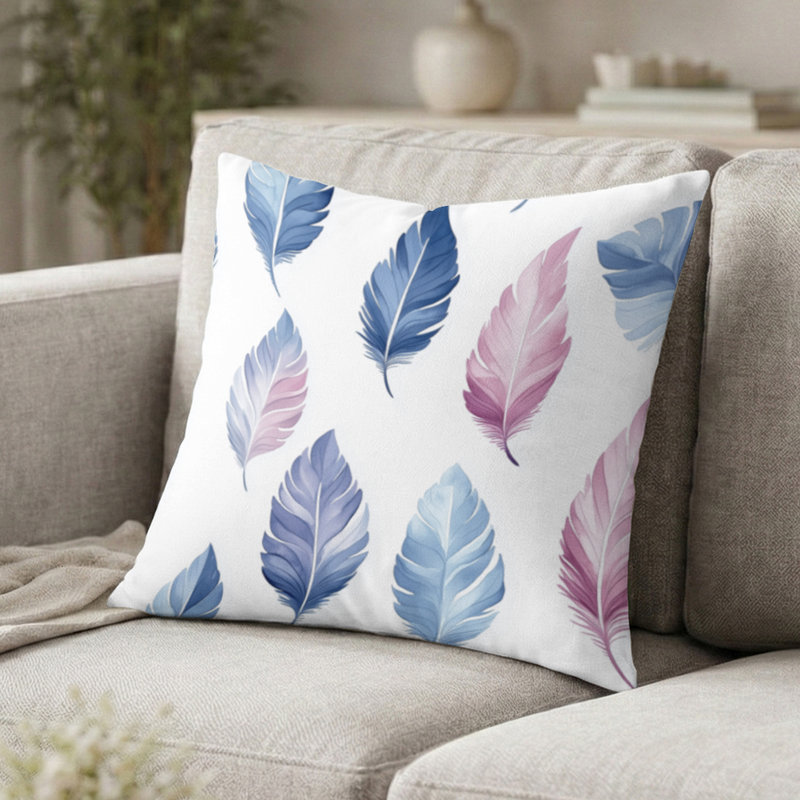 Coussin décoratif Boho, H 16 po x l 16 po