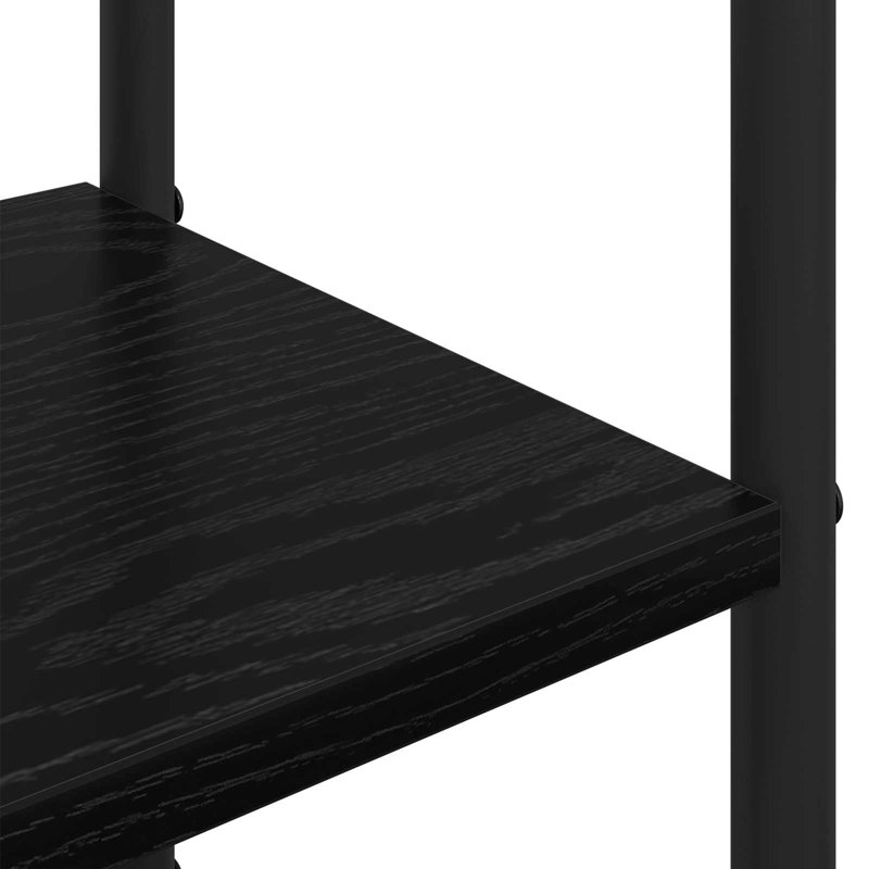 Hall Tree 143cm Wide, Black Oak
