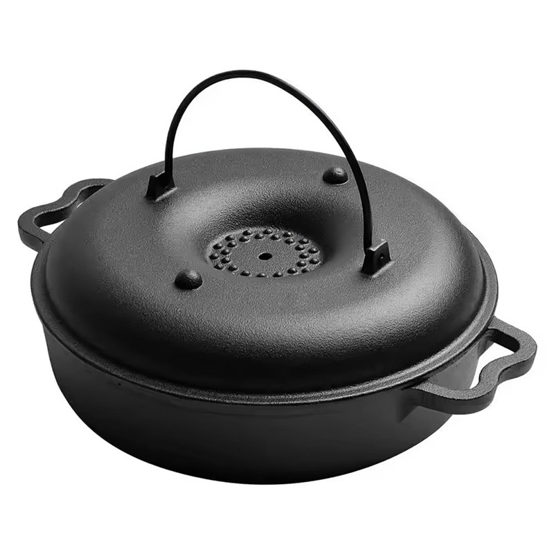Breeins Cast Iron Stock Pot